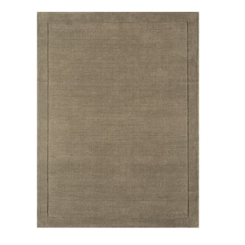 Tapis Moderne 200x250 Cm Rectangulaire Loook Style 1a2t Gris Salon Noué  Main