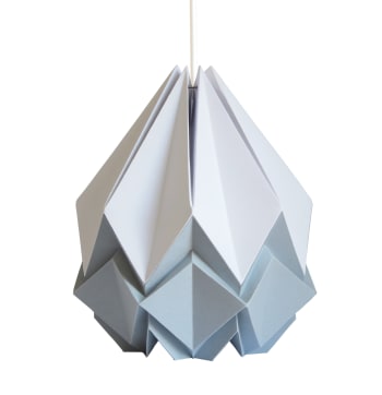 HANAHI - Suspension origami bicolore en papier taille M