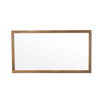 Miroir en teck massif rectangulaire 150x80 cm