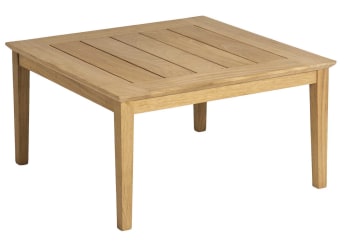 Roble fsc - Table basse carrée en bois clair