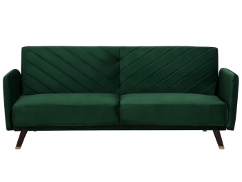 Senja - Divano letto Verde smeraldo