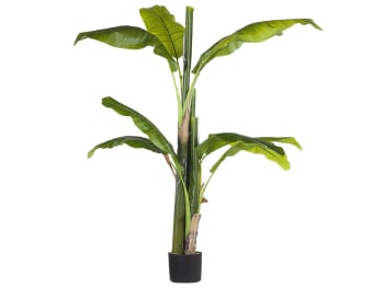 Banana tree - Plante artificielle bananier 154 cm avec pot