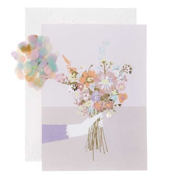 BOUQUET - Carte florale bouquet DIY à personnaliser