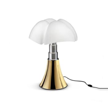MINI PIPISTRELLO - Lampe LED dorée avec variateur H35cm