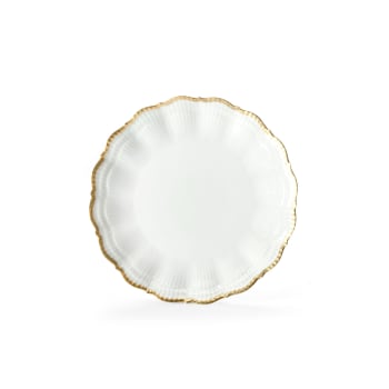 Piatto decorativo in ceramica con fiori in stile bohémien, decorazione