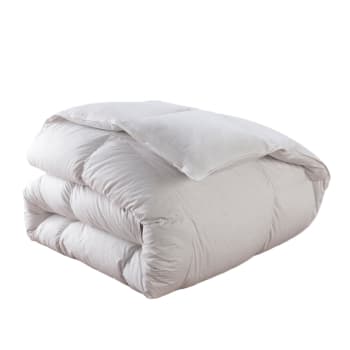 Couette de lit coton blanc ABEIL Dimension - 160x220, Grammage - 400 g/m2