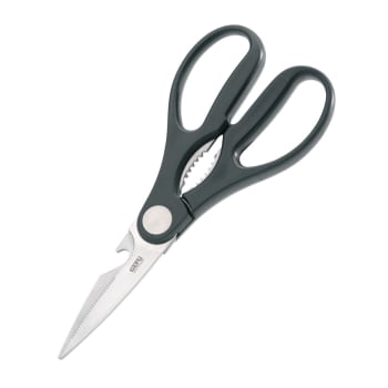 Equinox 503.079 Scolapasta A Ragno In Acciaio Inox, Diametro 7.5 Cm, Lunghezza 21.5 Cm, Argento