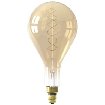 Splash - Ampoule filament décorative en verre ambre