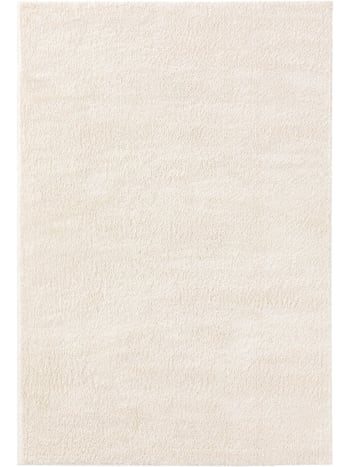SODA - Tapis à poils longs blanc 120x170