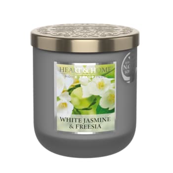 JASMIN BLANC - Petite bougie jarre à la cire de soja freesia et jasmin blanc