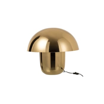 Sezim - Lampe de table tendance en métal doré
