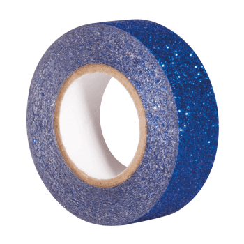 GLITTER - Glitter tape bleu nuit 5mx1,5cm