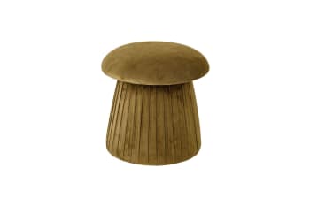 Grandma - Pouf in poliestere marrone