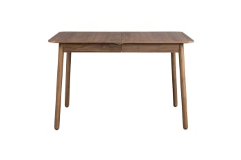 Table rectangulaire 4/6 personnes extensible en bois 150/180 cm - oman  Couleur bois foncé Rendez Vous Deco