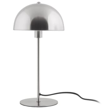 Bonnet - Lampe à poser champignon en métal - Argent