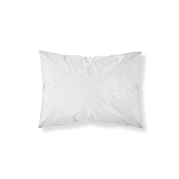57fils - Taie d'oreiller uni en Coton Blanc 50x70 cm