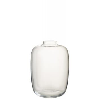 CLEO - Vase verre transparent H35cm