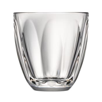 Lot de 6 verres à eau,   boudoir - Vaso de agua de cristal transparente - juego de 6