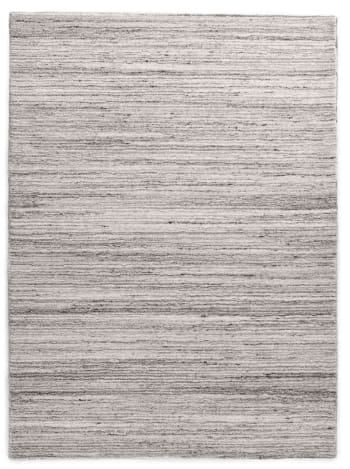 ROYAL BERBER - Handgetufteter Berberteppich aus Schurwolle - Grau - 140x200 cm