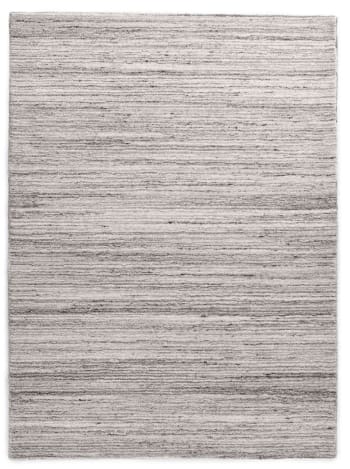 ROYAL BERBER - Tappeto berbero annodato a mano in lana naturale - grigio - 140x200 cm