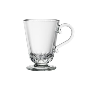 Lot de 6 mugs, louison - Mug  en verre transparent - lot de 6