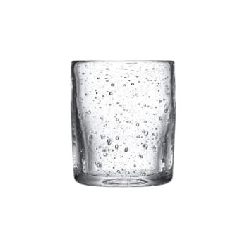 Lot de 6 gobelets, craft - Verre à eau  en verre transparent - lot de 6