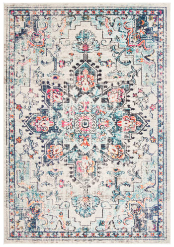 Madison - Tapis Neutre/Bleu 185 X 275