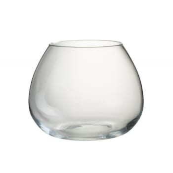 FIE - Vase verre transparent H23cm