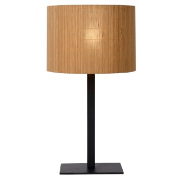 Lampe de table avec support en bois clair POLAIRE BORÉALE