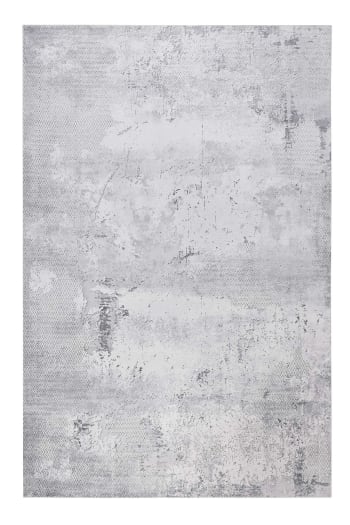 Radiate - Tapis plat inspiration vintage tons de gris 120x170
