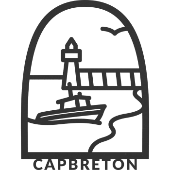CAPBRETON - Tableau en bois noir Capbreton 28x37,5cm