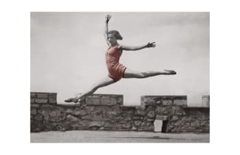 KELEPOQ COULEUR - Photo ancienne couleur danse n°01 cadre noir 40x60cm