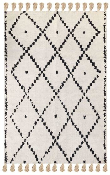 BERBERE - Tapis enfant en coton de style berbère 100x140