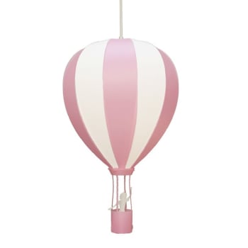 Lámpara globo rosa diámetro 30cm