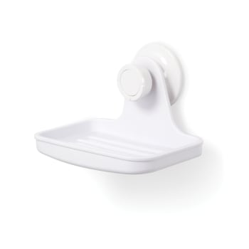 FLEX - Porte savon à ventouse flex plastique blanc