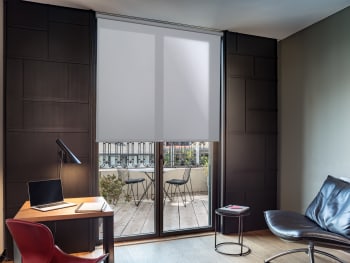 Daylight - Store enrouleur translucide gris 135 x 250 cm