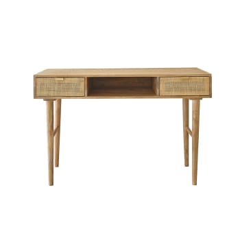 Bout de lit - Banc en rotin et cannage - EN STOCK - Saudara Collections