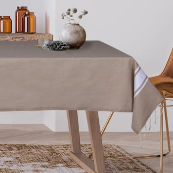 Moderne Lin Coton Nappe de Table Rectangulaire Nappes pour Table