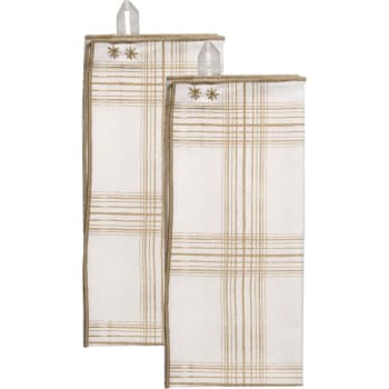 Strofinaccio Enesco Our Name Is Mud – Cotone Multicolore, 50x68 Cm – Tema Natalizio Divertente