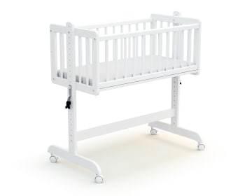 Essentiel - Culla convertibile co-sleeping in legno Bianco 40 x 80 cm