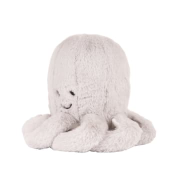OLLY - Doudou à conforter pieuvre grise
