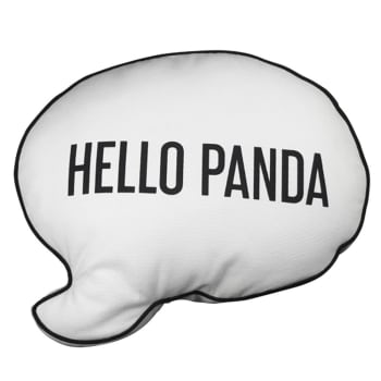 HELLO PANDA - Coussin bulle en coton 42x32cm