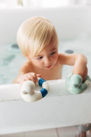 Rangement jouet bain Filet plus™ – Eveil et merveille