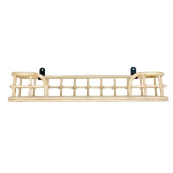 Étagère En Rotin Rose Maisons Du Monde – Chambre – Hauteur 55cm X Largeur 50cm – Neuf
