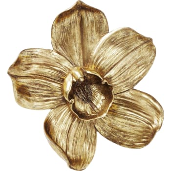 Orchid - Deco pared orchid oro 44cm