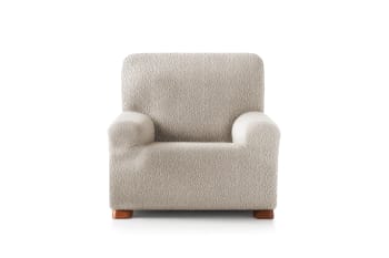 EYSA - Elastischer Sesselbezug 80-130 cm ecru