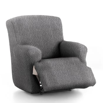 EYSA - Housse de fauteuil relax XL extensible gris foncé 60 - 110 cm