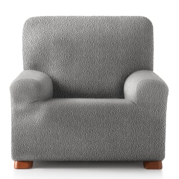 Eysa Nordic Salva, Microfiber, Beige, 1 posto 55cm. Adatto per divani da 60 a 110 cm