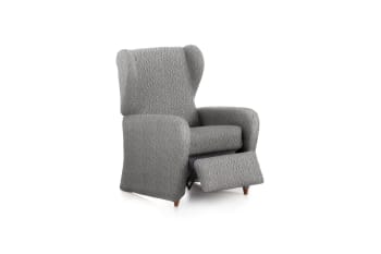 EYSA - Funda de sillón relax elástica gris claro 60 - 85 cm