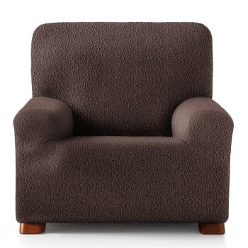 EYSA - Funda de sillón elástica marrón 80 - 130 cm